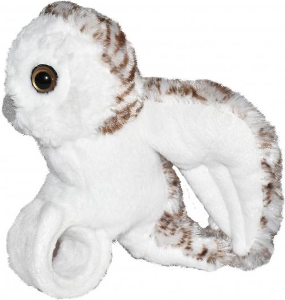 knuffelsneeuwuil 18 cm pluche wit