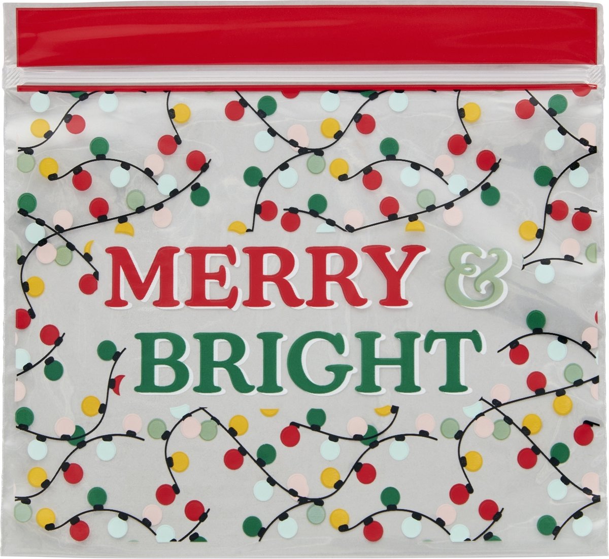 Wilton - Hersluitbare Traktatiezakjes - Merry & Bright - pk/20