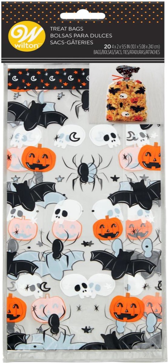 Wilton Traktatiezakjes Halloween Iconen pk/20