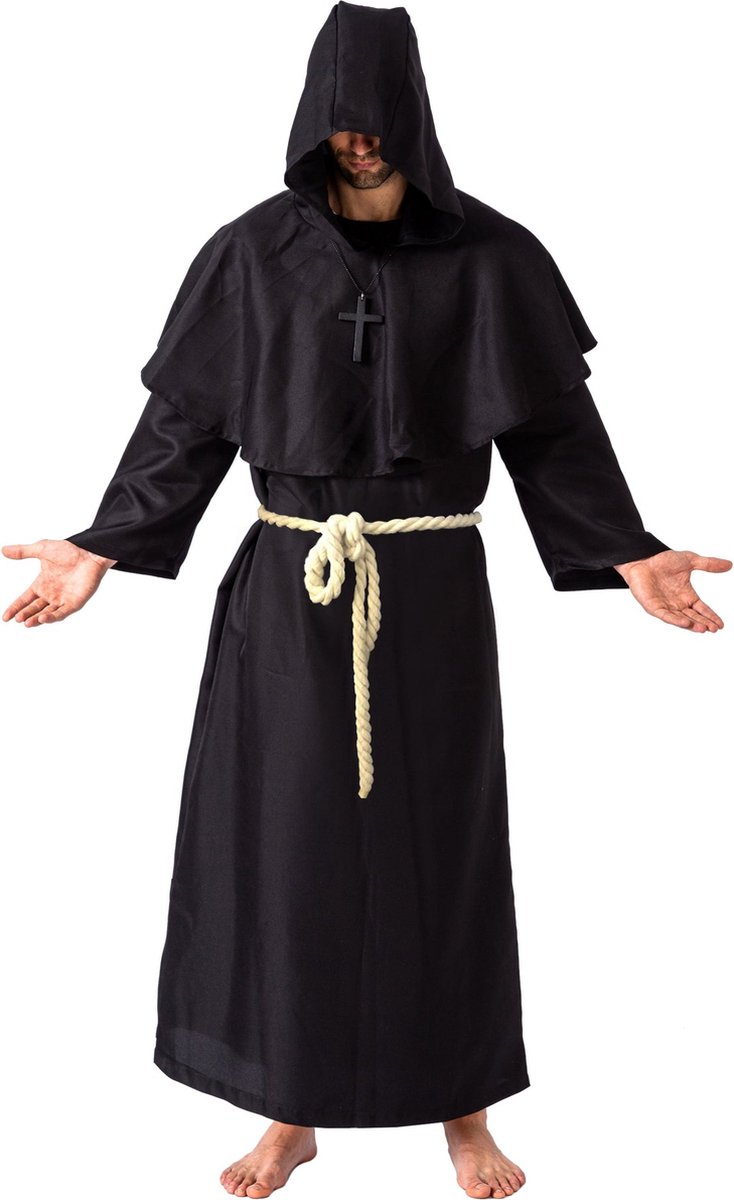 Halloween - Black Monk - verkleedkostuum