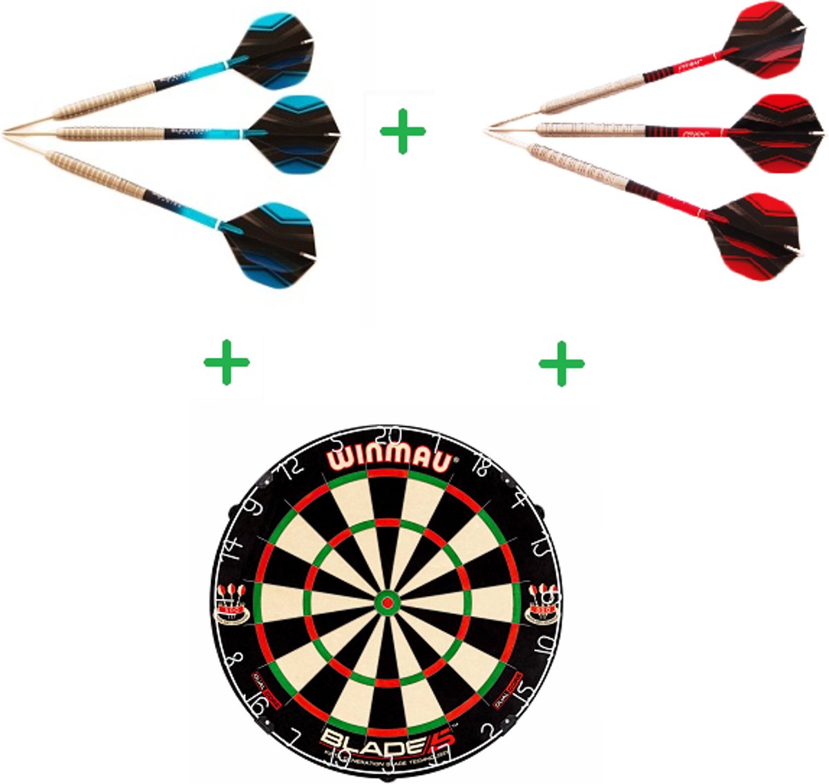 Dual Core + 2 sets tungsten darts