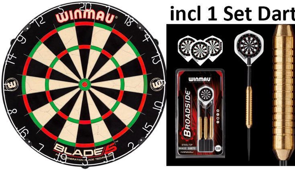 Winmau Dartbord Set