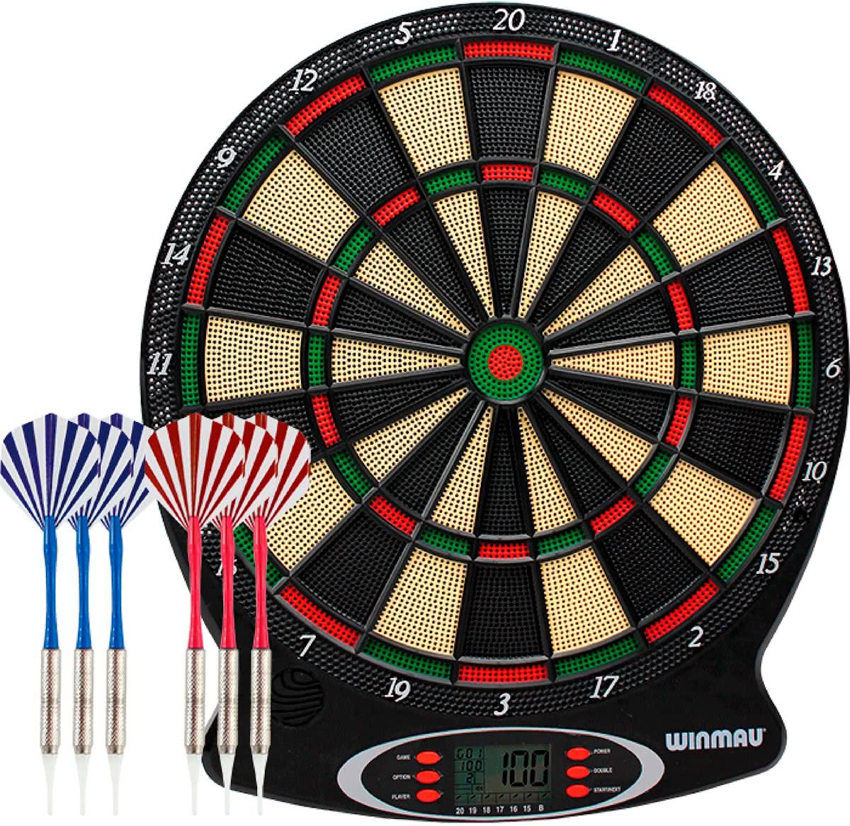 Winmau elektronisch dartbord Ton Machine Softtip