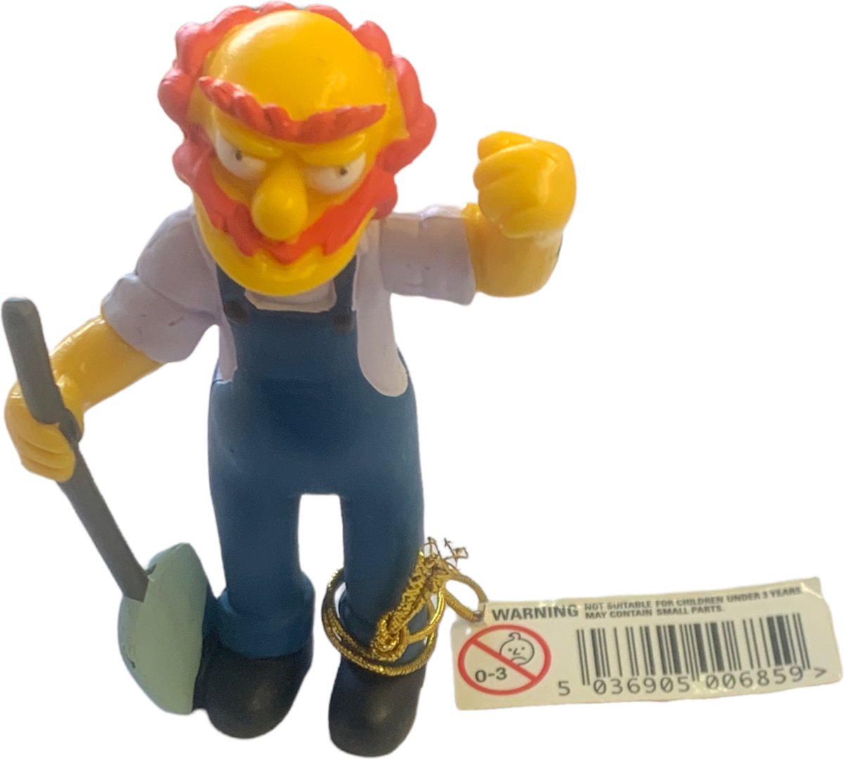 The Simpsons - Groundskeeper Willie - Speelfiguurtje - 8 cm