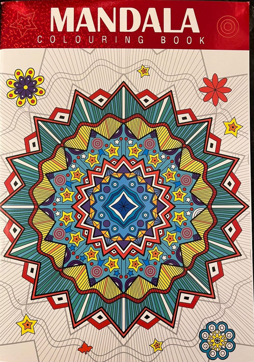 kleurboek mandala colouring book 22 pag