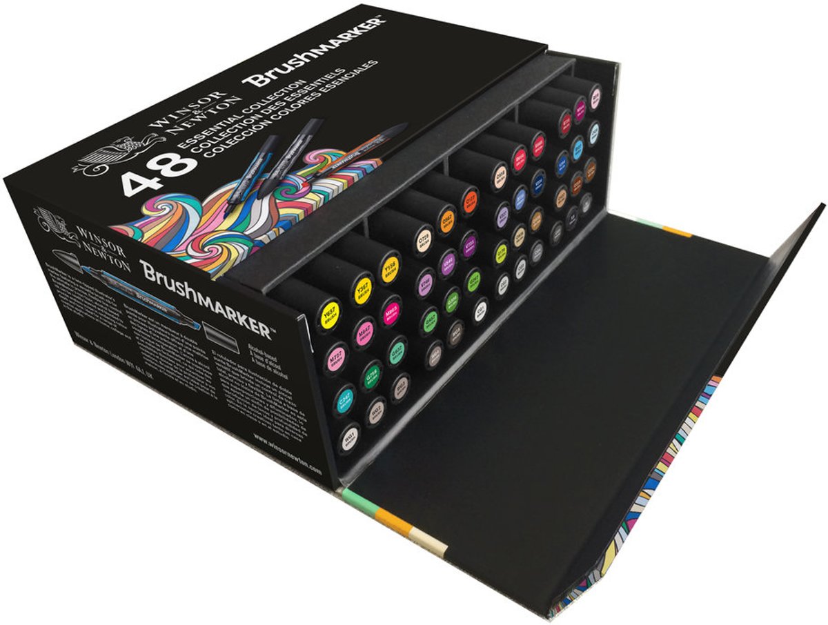 Brushmarker set 48 Winsor & Newton