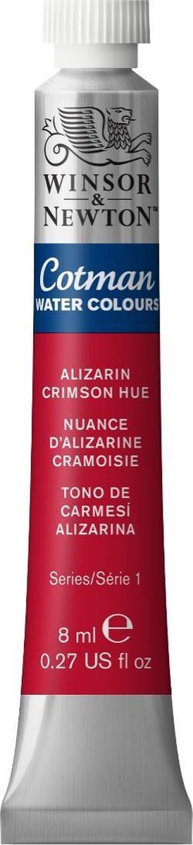 W&N Cotman Aquarelverf 8 ml Aliz Crimson Hue