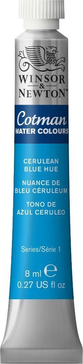 W&N Cotman Aquarelverf 8 ml Ceruln Blue Hue