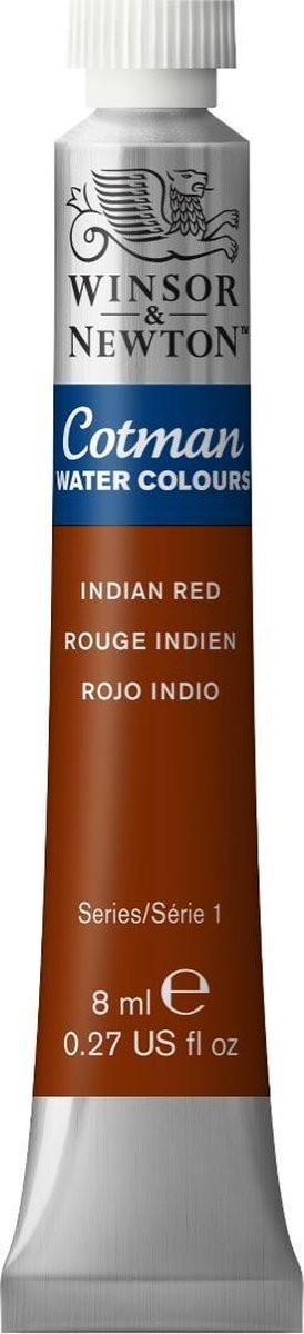 W&N Cotman Aquarelverf 8 ml Indian Red