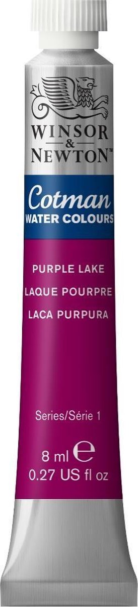 W&N Cotman Aquarelverf 8 ml Purple Lake