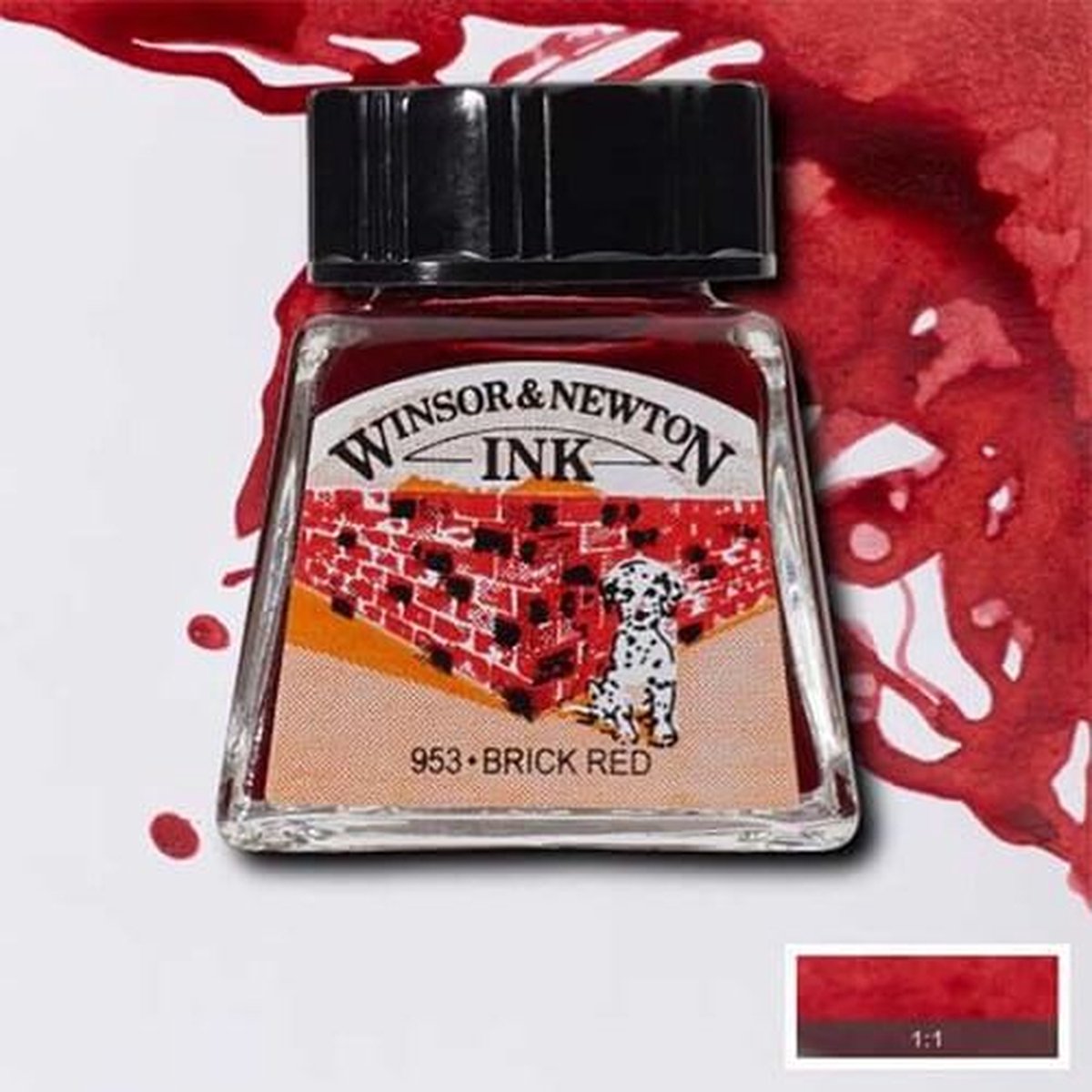   Drawing Ink Brick Red 14ml