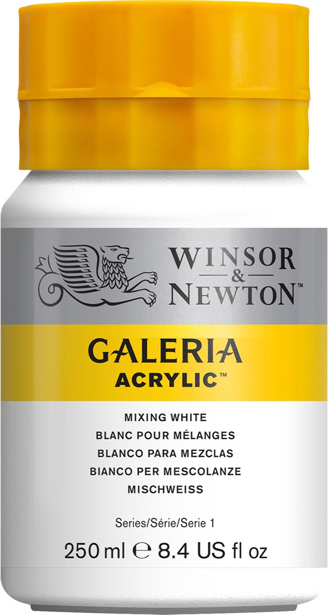 Winsor & Newton Galeria - Acrylverf - 250ml - Mixing White