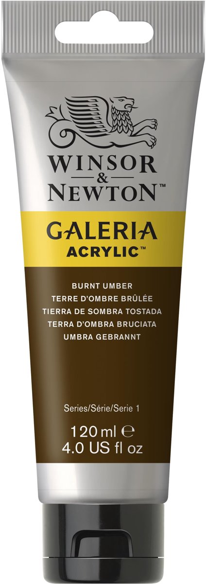 Winsor & Newton Galeria Acryl 120ml Burnt Umber