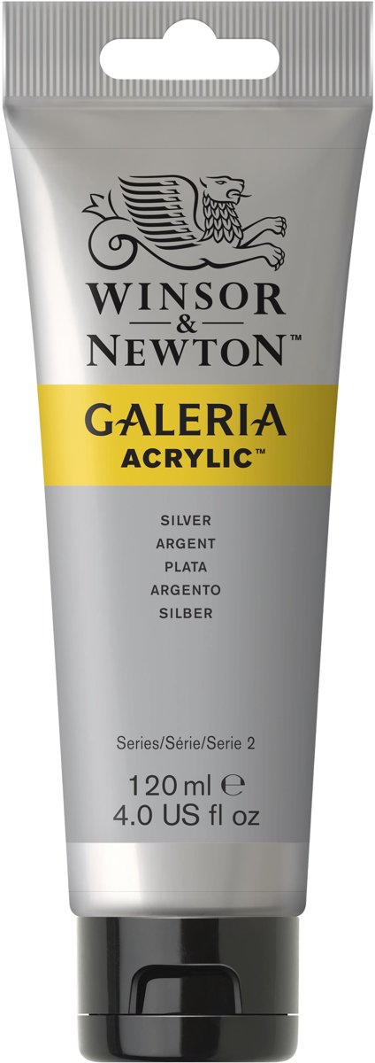 Winsor & Newton Galeria Acryl 120ml Silver