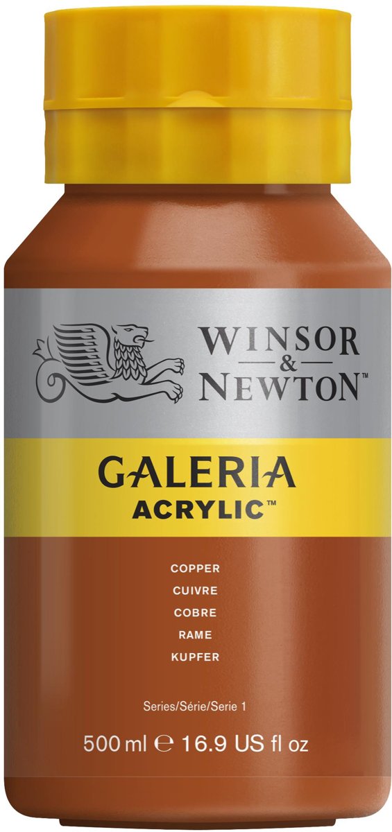 Winsor & Newton Galeria Acryl 500ml Copper