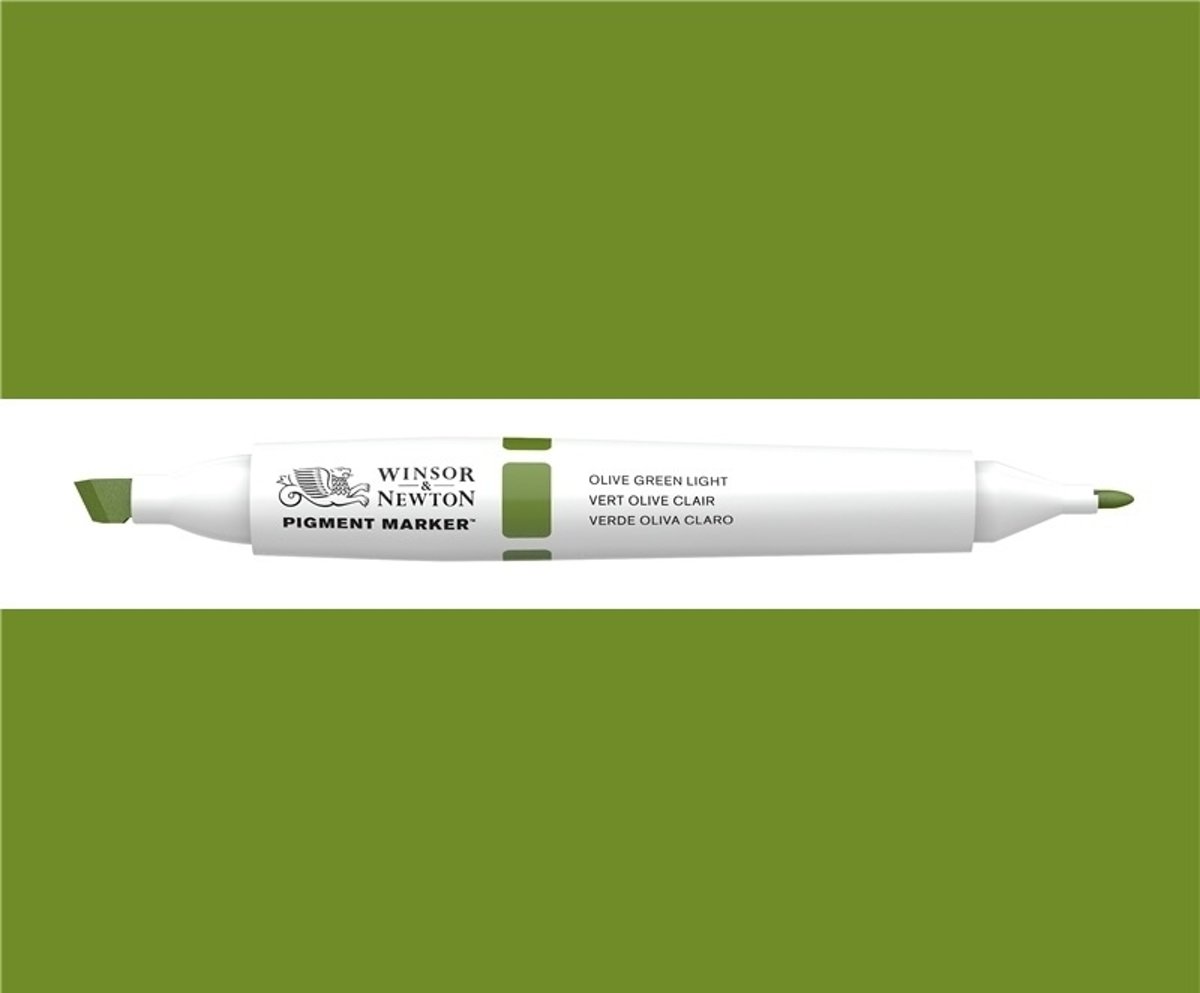 Winsor & Newton Pigment Marker Olive Green Light 0202/085