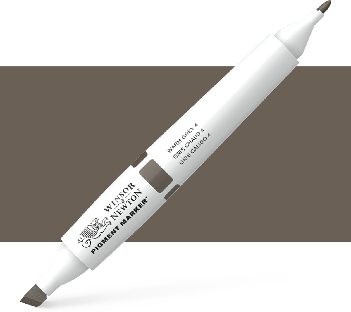 Winsor & Newton Pigment Marker Warm Grey 4 0202/131