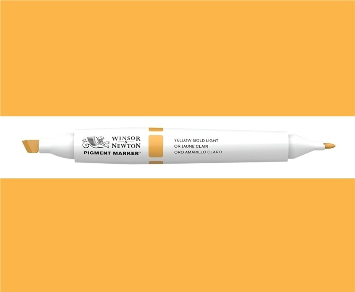 Winsor & Newton Pigment Marker Yellow Gold Light 0202/091