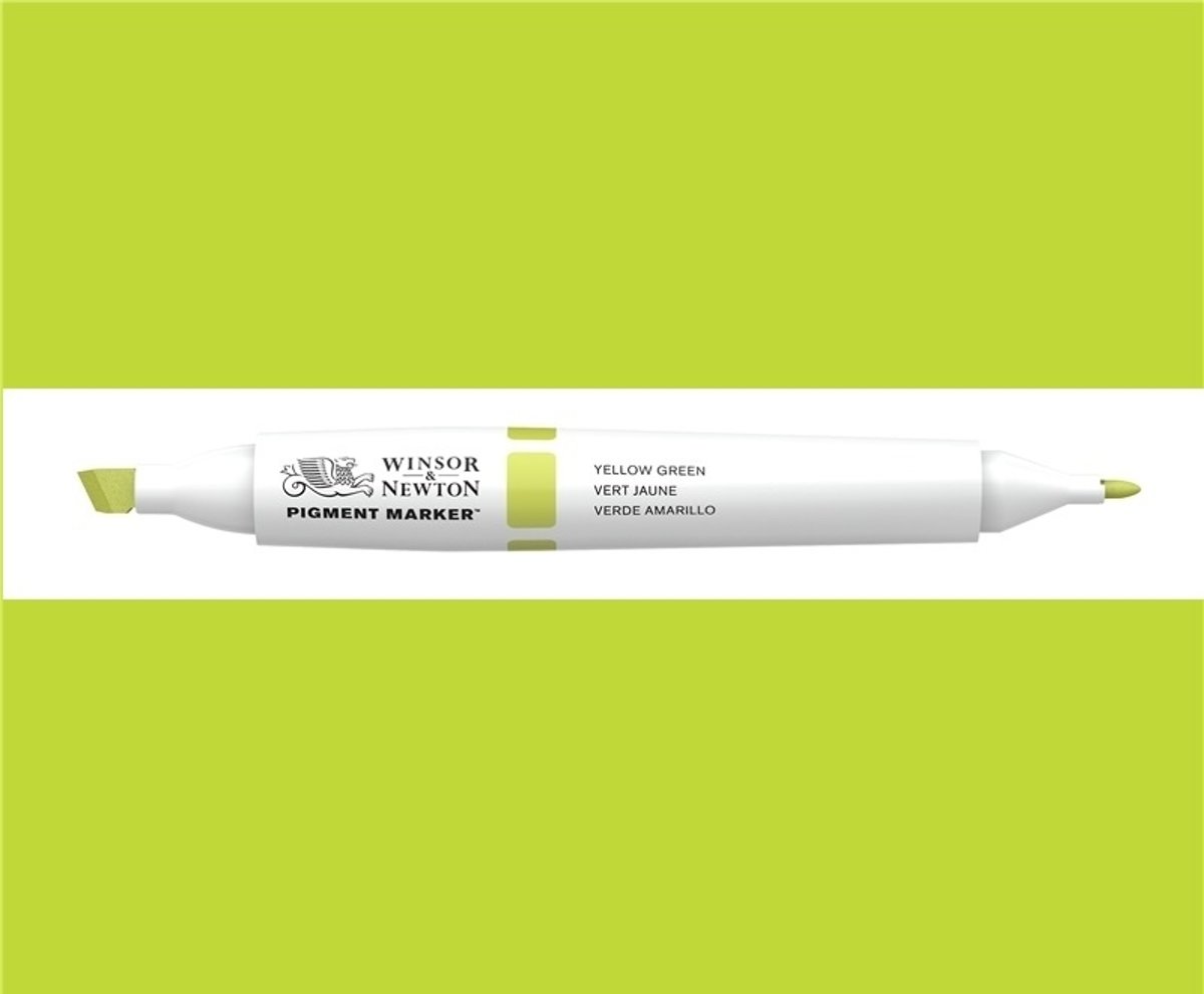 Winsor & Newton Pigment Marker Yellow Green 0202/073