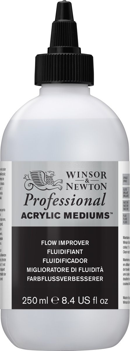 Winsor & Newton Professional Acrylic Medium 250ml Flow Improver