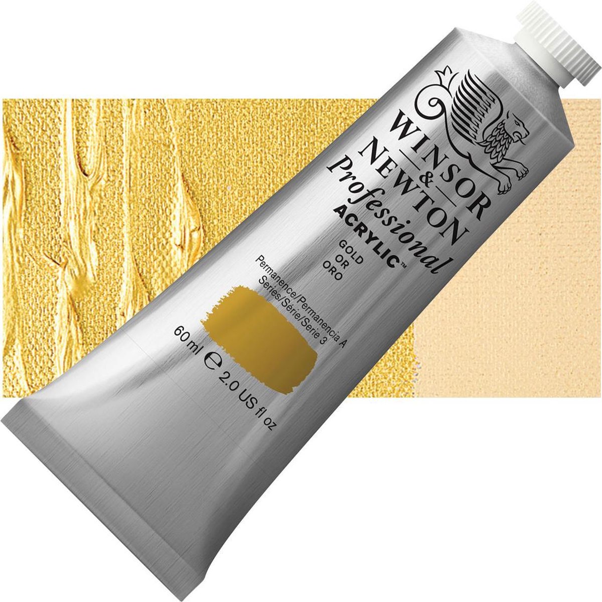 Winsor & Newton Professional Acrylic Tube - Gold (283) 60 ml