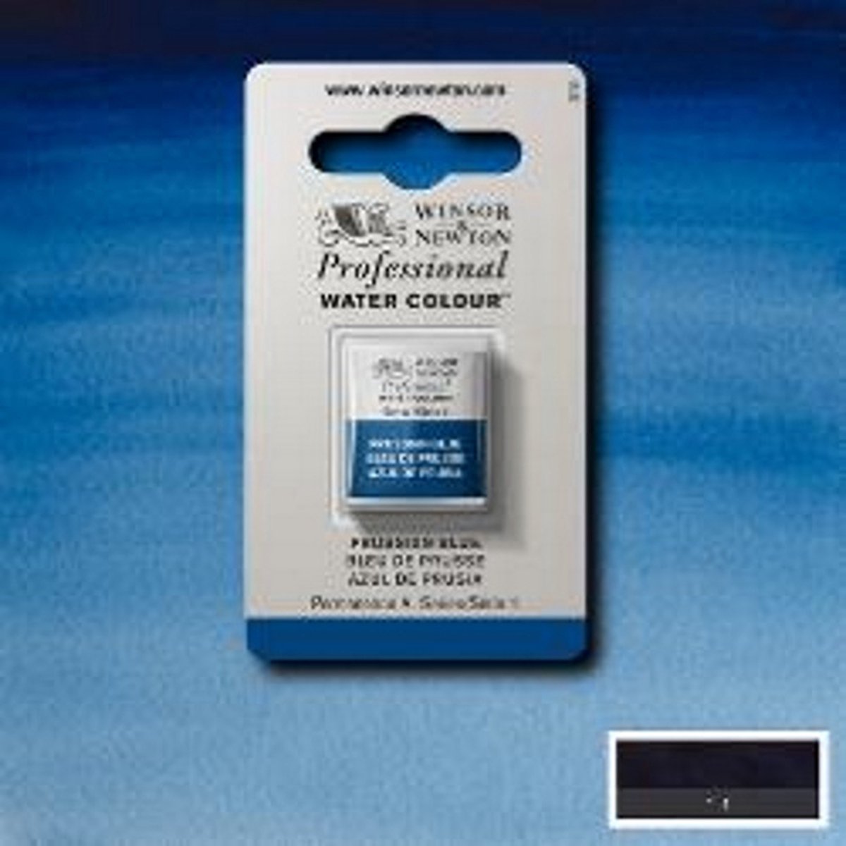 Winsor & Newton Professionele Aquarelverf Halve nap Prussian Blue