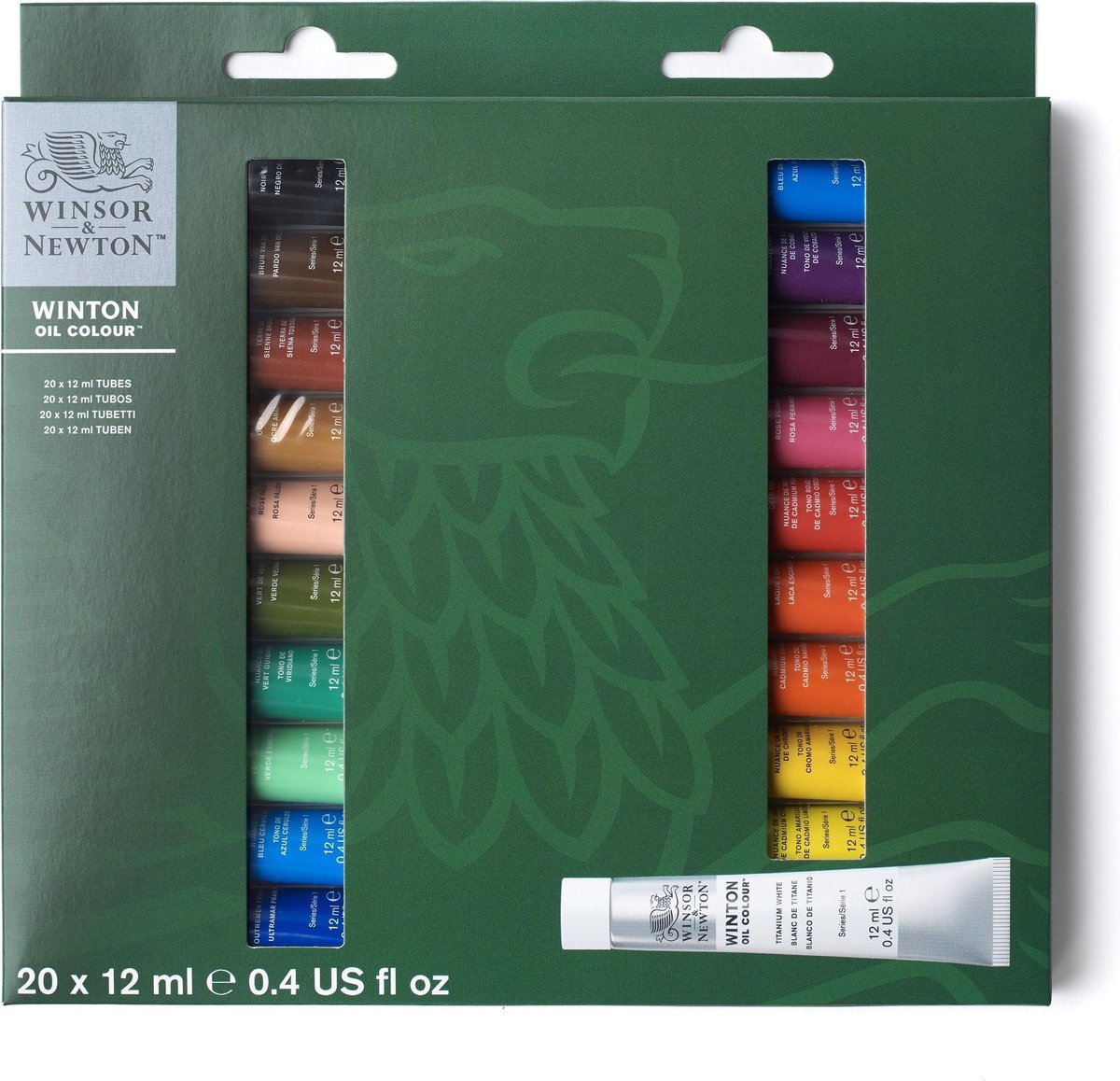 Winsor & Newton Winton Oil Colour 20x12ml Beginners set