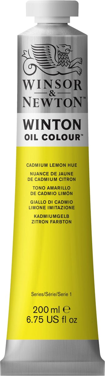 Winsor & Newton Winton Oil Colours 200ml Cadmium Yellow Hue