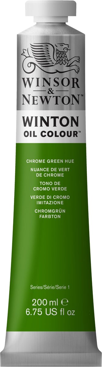 Winsor & Newton Winton Oil Colours 200ml Chrome Green Hue