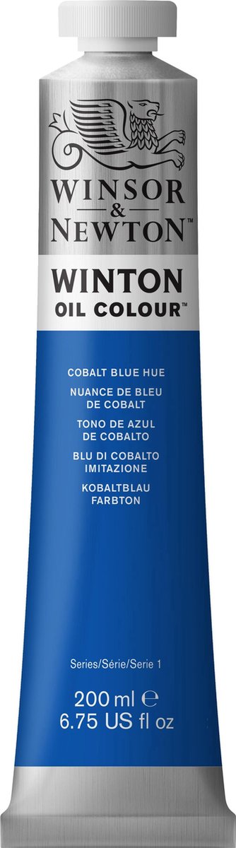 Winsor & Newton Winton Oil Colours 200ml Cobalt Blue Hue