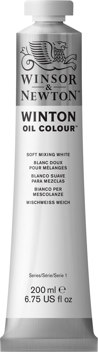 Winsor & Newton Winton Oil Colours 200ml Soft Mix White