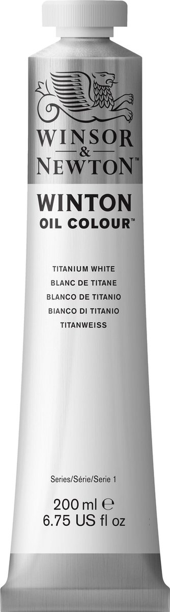 Winsor & Newton Winton Oil Colours 200ml Titanium White