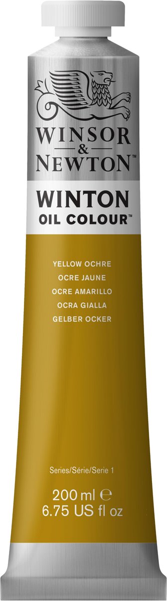 Winsor & Newton Winton Oil Colours 200ml Yellow Ochre