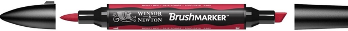 Winsor and Newton BrushMarker Berry Red R665