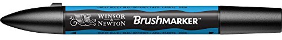 Winsor and Newton BrushMarker Cadet Blue B336