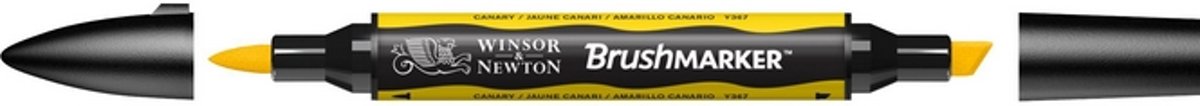 Winsor and Newton BrushMarker Canary Y367