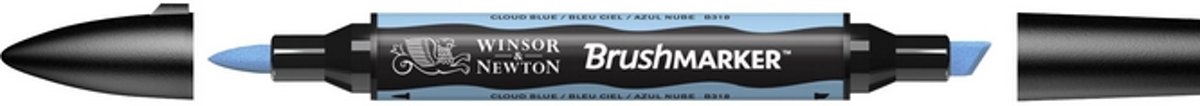 Winsor and Newton BrushMarker Cloud Blue B318