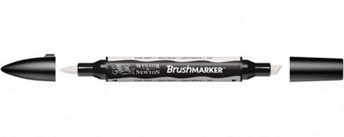 Winsor and Newton BrushMarker Cool Grey 1 CG1