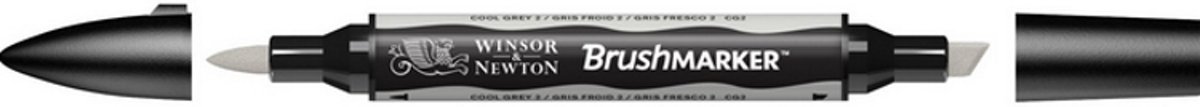 Winsor and Newton BrushMarker Cool Grey 2