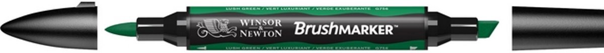 Winsor and Newton BrushMarker Lush Green G756