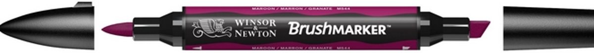 Winsor and Newton BrushMarker Maroon M544