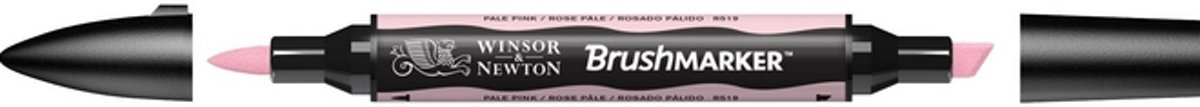 Winsor and Newton BrushMarker Pale Pink R519