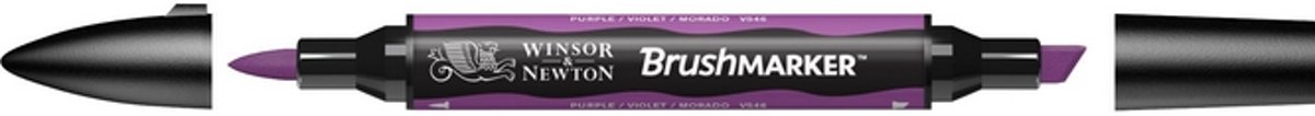 Winsor and Newton BrushMarker Purple V546