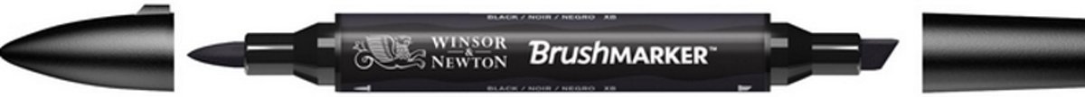 Winsor and Newton Brushmarker Black XB