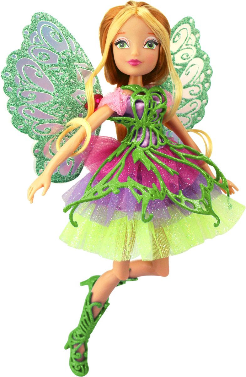 Winx Club - Pop Butterflix Fairy - Flora - 30 cm