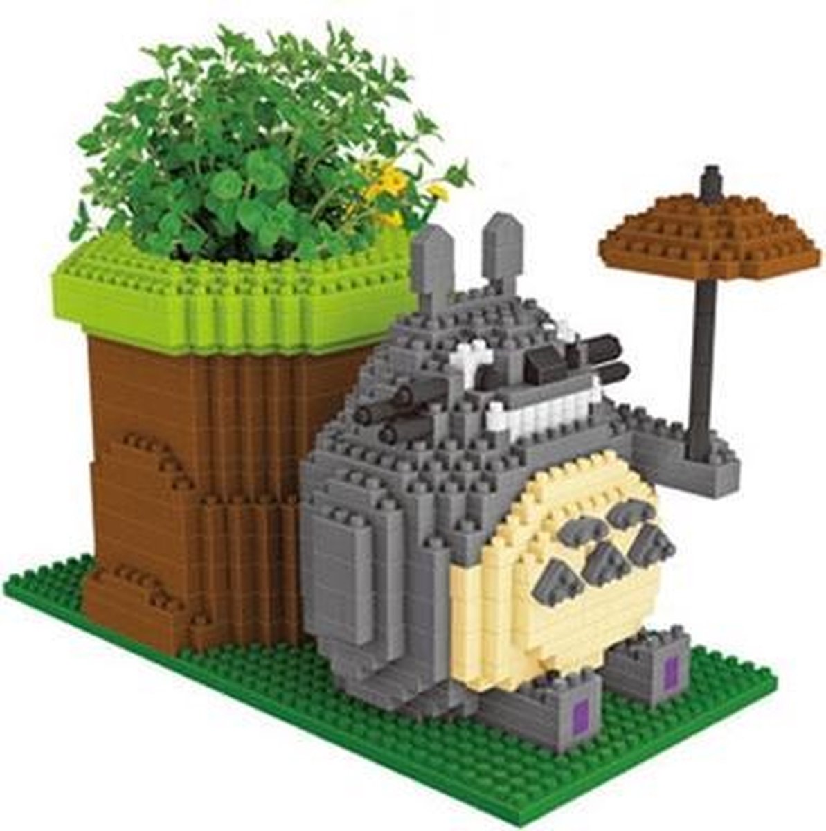 Bloempotje Totoro van Nanoblocks