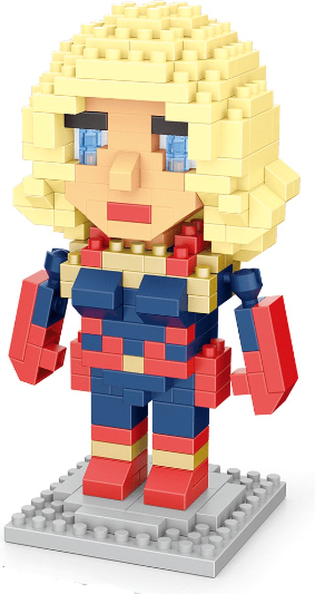 Creboblocks  Captain Marvel 265 Nanoblocks