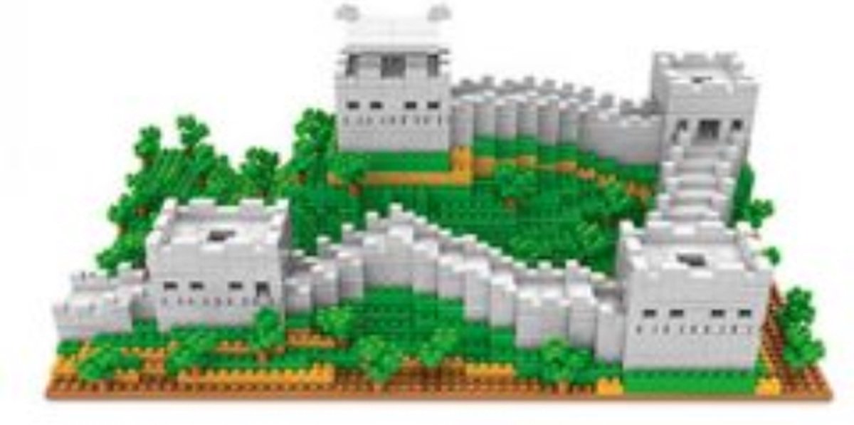 Creboblocks Chinese Muur 1719 Nanoblocks