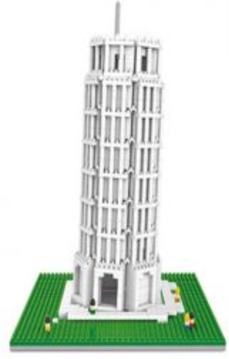 Creboblocks De toren van Pisa (klein) 511 Nanoblocks