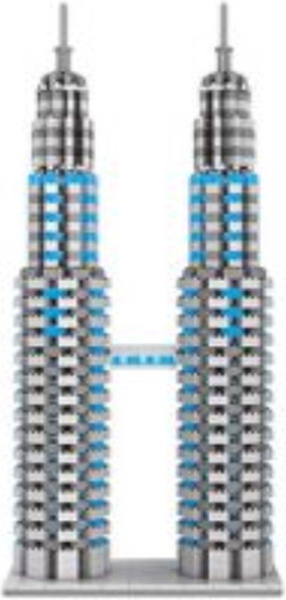 Creboblocks Petronas Twin Towers 1247 Nanoblocks